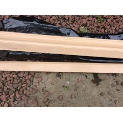 3 X lengths of kitchen cornicing and one length of base.