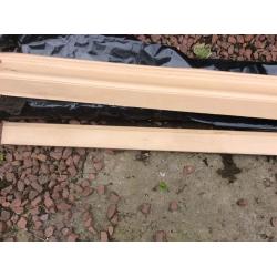 3 X lengths of kitchen cornicing and one length of base.