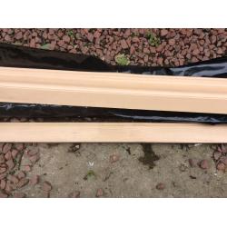 3 X lengths of kitchen cornicing and one length of base.