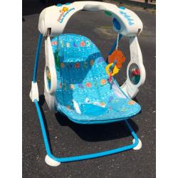 Mamas and Papas Bouncer and Fisher Price Swing