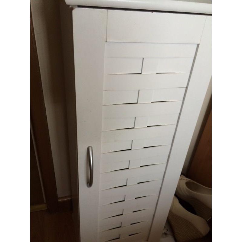 White Bathroom Cabinet