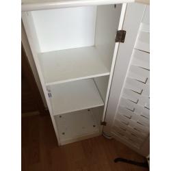 White Bathroom Cabinet