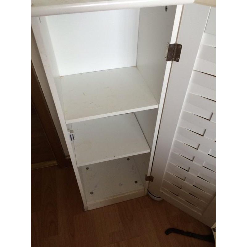 White Bathroom Cabinet
