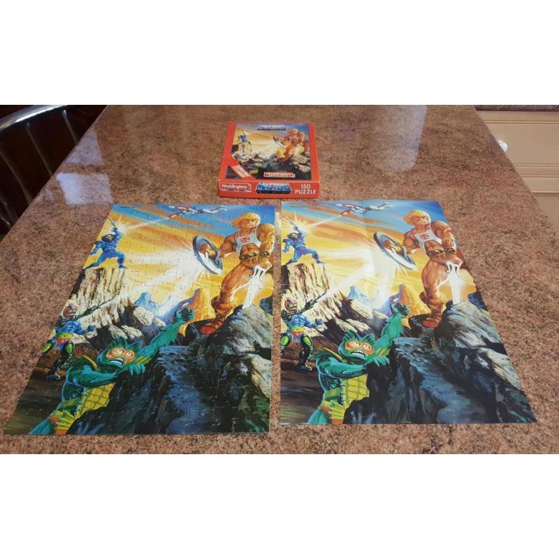 1983 He-Man Masters of the universe puzzle