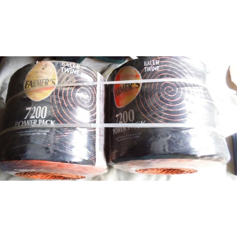 Baler Twine (Pack of 2) 7200ft Power Pack Farmer's / NEW