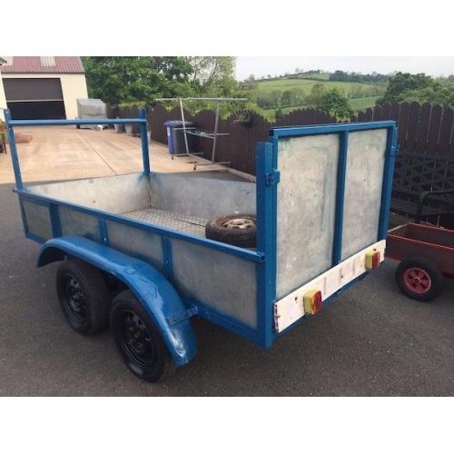 9ft x 4ft 6" builders trailer
