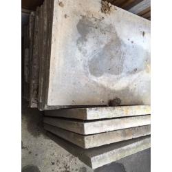 14no. 900 x 600 x 50mm PCC Paving Slabs - Natural
