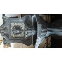 Interior/ exterior lions head, 6 spout water fountain