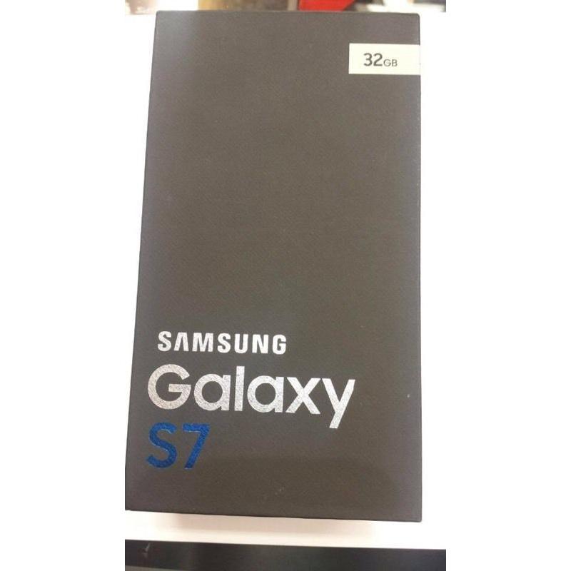Galaxy s7 unlocked brand new in box 32 gb white pearl