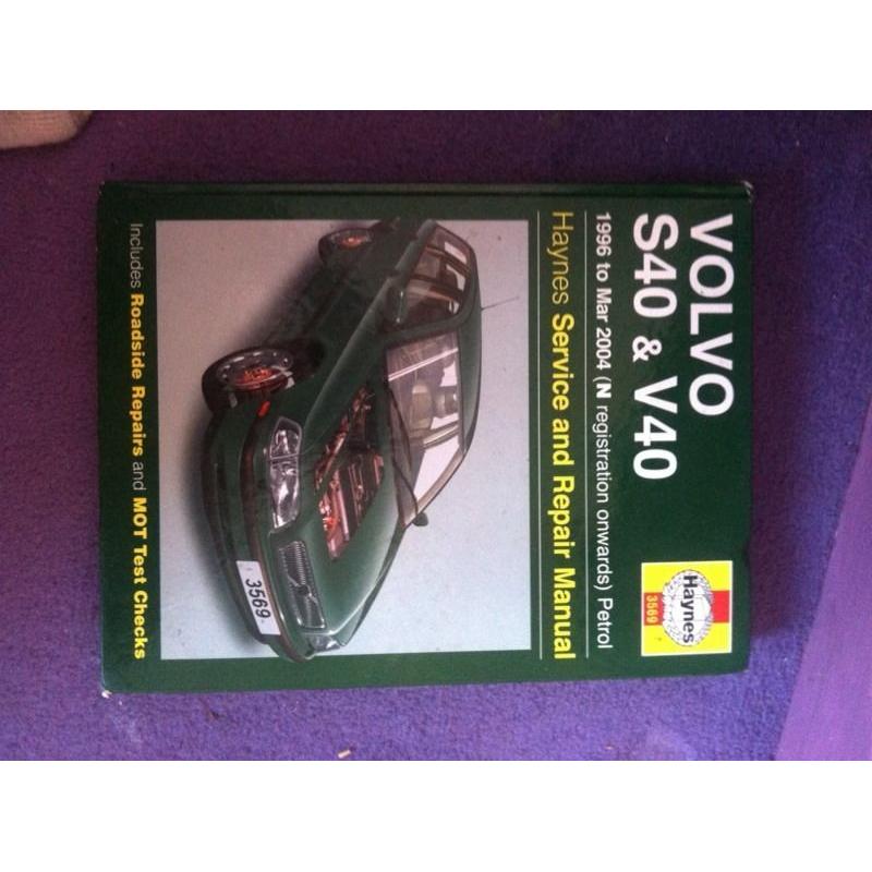 Volvo V40 & S40 Manual