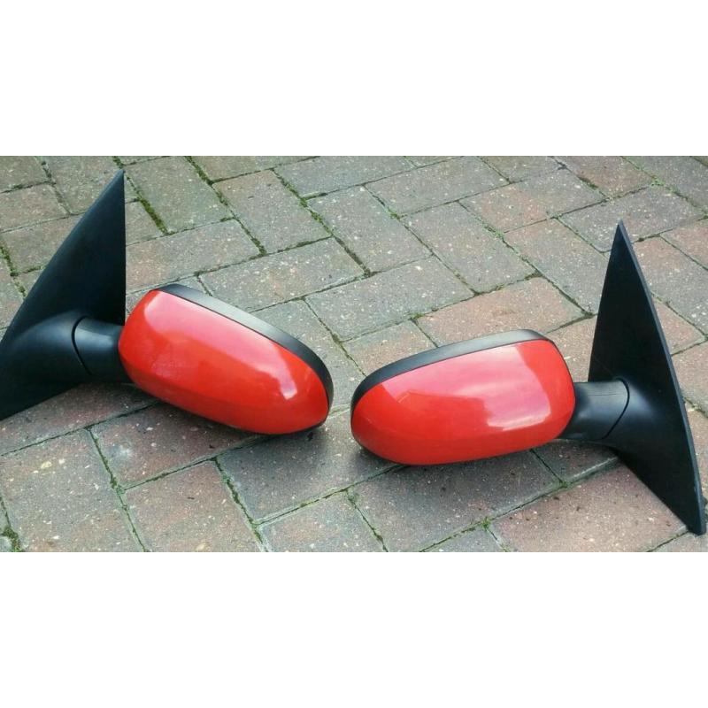 Vauxhall corsa C left and right wing mirrors