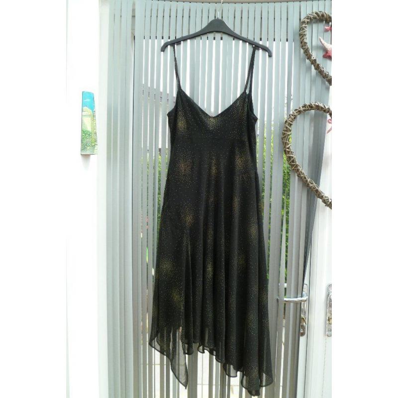 Black Debenhams cocktail dress size14R