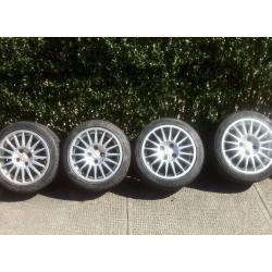 ***15 in OZ Alloys with Tyres***