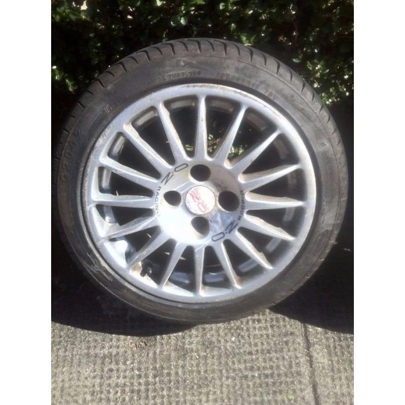 ***15 in OZ Alloys with Tyres***