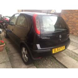 2004 Vauxhall corsa 1.2 petrol, black
