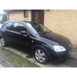 2004 Vauxhall corsa 1.2 petrol, black