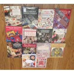 Huge Job Lot Cross Stitch Kits, Books, Charts and Magazines