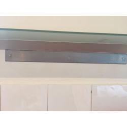 Glass shelf very sleek