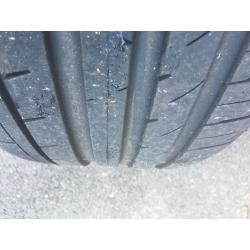 Subaru Sti 18" bola alloys and tyres