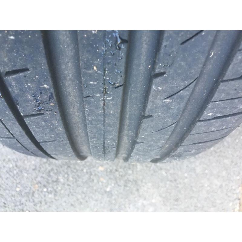 Subaru Sti 18" bola alloys and tyres