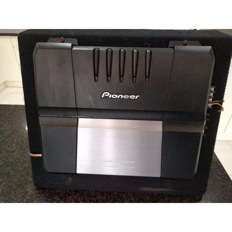 LOUD! Pioneer Shallow Sub, Amp, 6x9s, Head unit, Sub incl Box and accessories