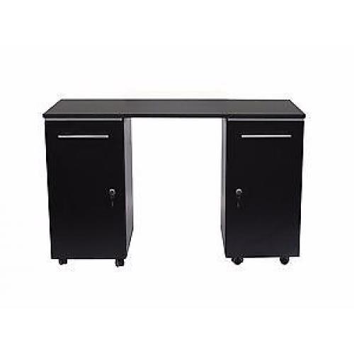 Manicure Technicians Table Station Nail Bar - Black Matt/Ref: 0102