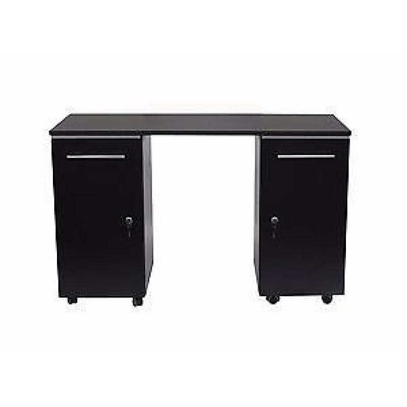Manicure Technicians Table Station Nail Bar - Black Matt/Ref: 0102