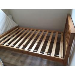 3/4 pine bed (small double)