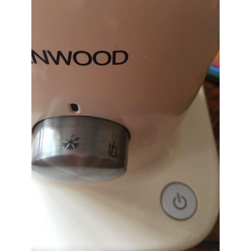 Kenwood blender in almond