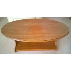 Matching occasional table, coffee table and television cabinet (will split)