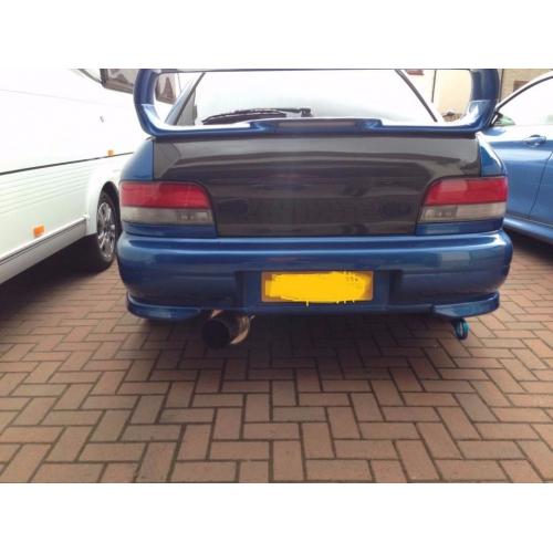 Impreza Carbon fibre boot