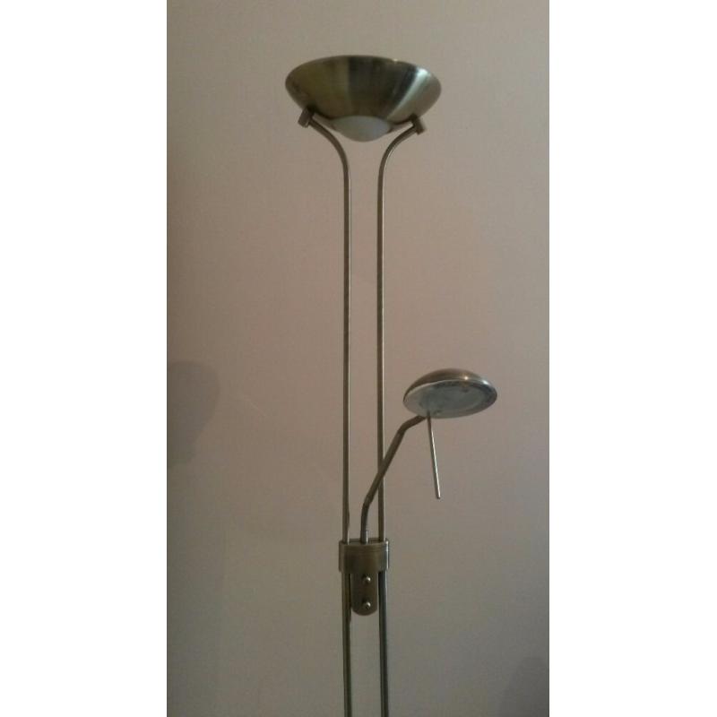 Mother and Child/ Father and Child Uplighter Floor Lamp, 2 Available