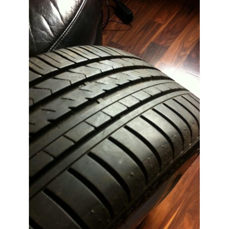 Vauxhall Sri 18 inch alloy and near new tyre