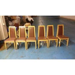 dining table + 6 chairs (item 4)