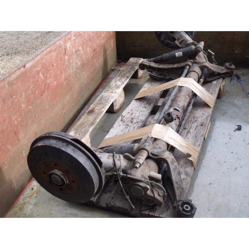 Rear axle for Citroen berlingo/peugeot partner