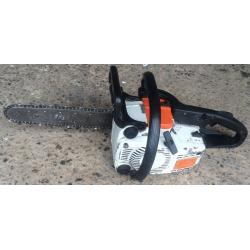Sthil hand held petrol chainsaw