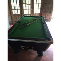 Slated pool table for sale