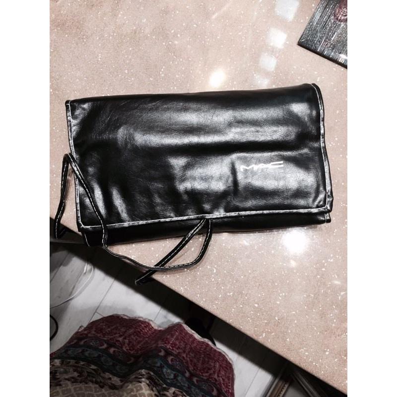 Channel handbag & mac makeup brushes