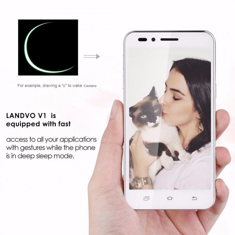 NEW LANDVO MODEL V1 4.5 INCH DUAL SIMCARD UNLOCKED ANDROID PHONE