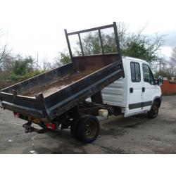 .2007/57 Iveco/ DILY 35.12 CREW/CAB TIPPER 2.3 DIESEL
