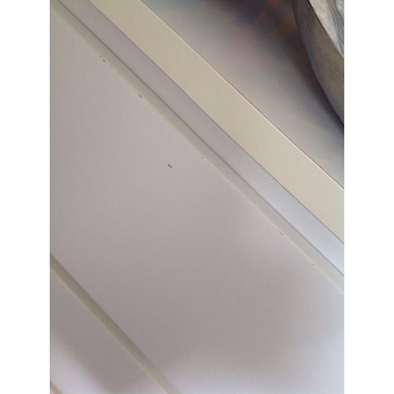Malm four drawer chest of drawers white