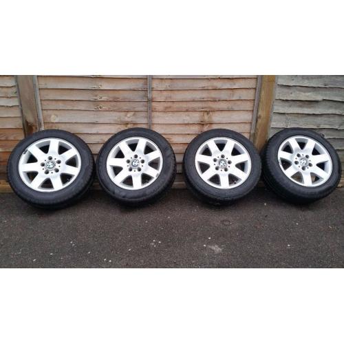 bmw 16 inch genuine alloys & Tyres fit 1 3 series vivaro traffic van 5x120