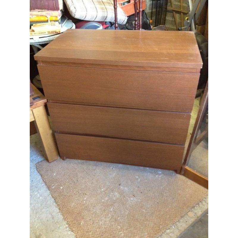 Malm Style Chest of Drawers - MUST GO