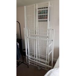 Ikea Flam Bunk Bed Frame (White)
