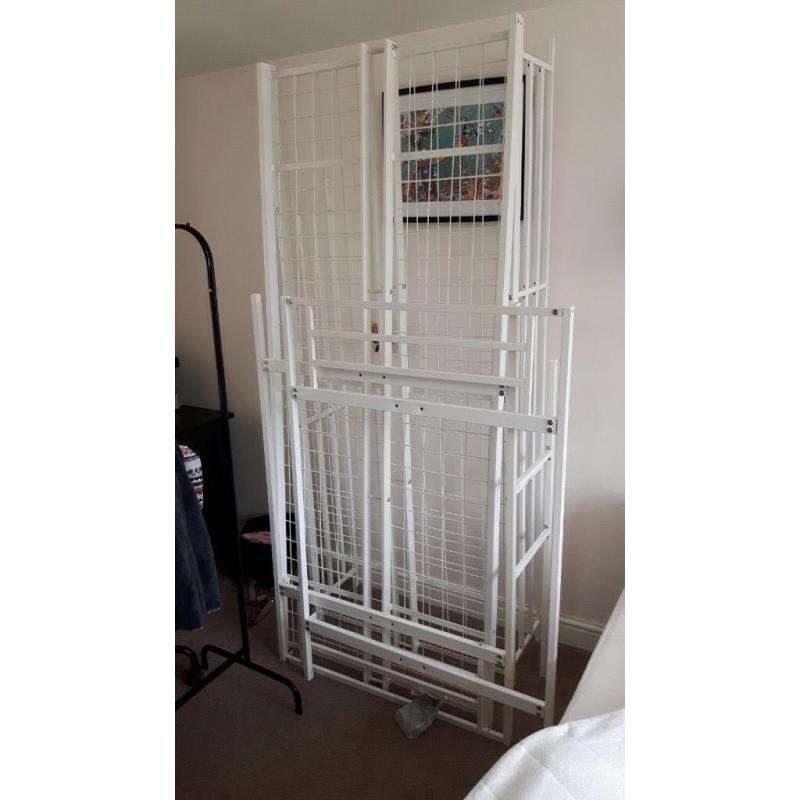 Ikea Flam Bunk Bed Frame (White)