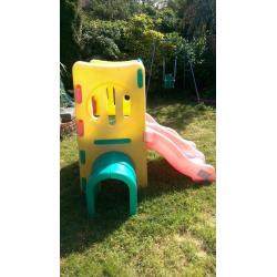 Little tikes double slide