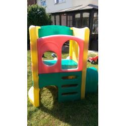 Little tikes double slide
