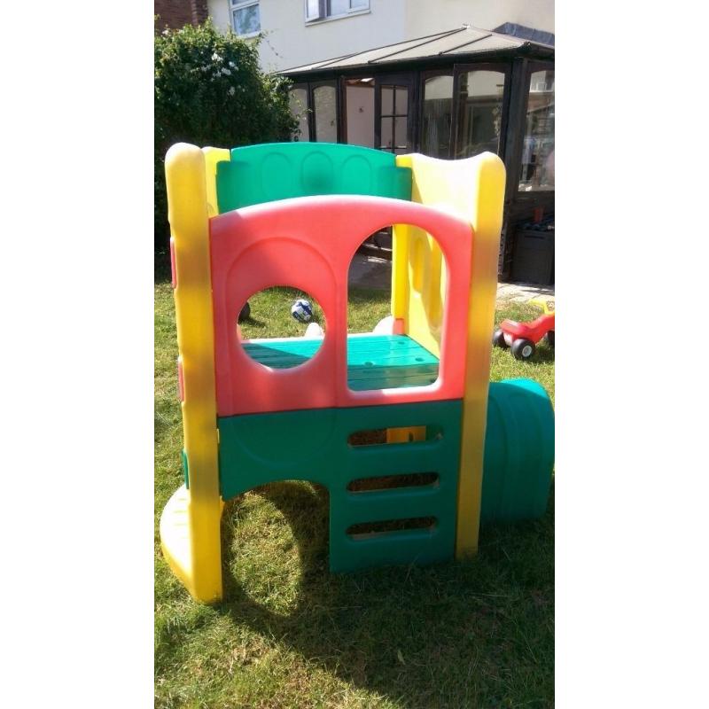 Little tikes double slide