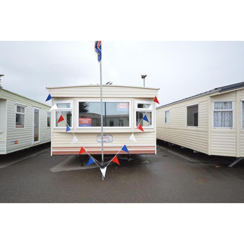 Static Caravan Nr Clacton-On-Sea Essex 2 Bedrooms 6 Berth Cosalt Coaster 2002