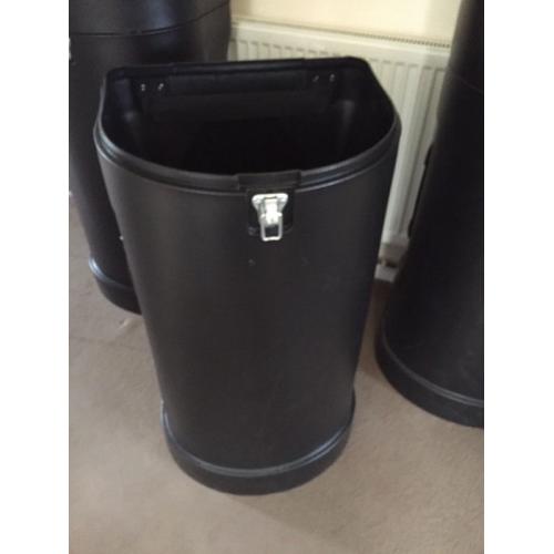 Very good storage bins with locks